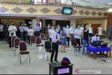 Umat Nasrani di Touna mulai ibadah di Gereja dengan protokol normal baru