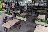 Restoran terapkan bangku selang-seling untuk jaga jarak (vidio)