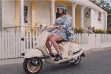 Dior luncurkan skuter, kolaborasi dengan Vespa (vidio)