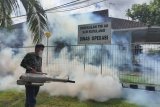 Lanudsri melaksanakan fogging cegah DBD ditengah pandemi COVID-19