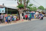 Rekonstruksi kelompok John Kei dikerumuni banyak orang