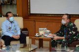 Kakanwil Kemenkumham Sulsel berkunjung ke Kodam/XIV Hasanuddin