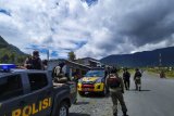 Polisi Puncak Jaya gelar patroli imbau pencegahan COVID-19
