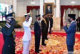 Presiden lantik perwira TNI-Polri di Istana Negara