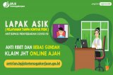 Bebas pilih lokasi kantor cabang, klaim JHT Lapak Asik Online jadi lebih mudah