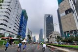 Cuaca cerah warnai wilayah Jakarta pada Selasa pagi