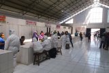 26 pedagang pasar Phara Sentani reaktif pemeriksaan tes cepat COVID-19