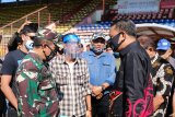 Polisi disiagakan dalam pengosongan Stadion Andi Mattalatta Makassar