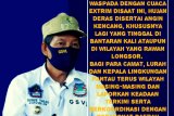 Pemkot Manado imbau masyarakat waspada bencana