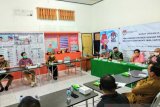 KPU-Bawaslu-Kesbangpolinmas rapat tentang syarat pencalonan lewat parpol