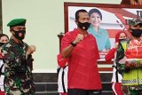 Satgas Korem Gapo bantu padamkan  karhutla sekitar tol Palindra