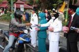 Sleman lakukan Gebrak Masker seusai Upacara Bendera HUT RI