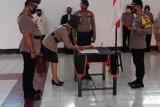 Kapolres Sangihe pimpin upacara serah terima tujuh pejabat Polres