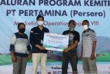 PT Pertamina MOR VIII salurkan bantuan kepada 54 mitra binaan di Papua