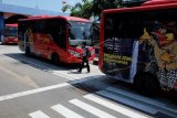 Pengoperasian bus Trans Jateng koridor Solo-Sangiran