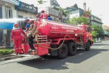 Kawasan Malioboro disemprot disinfektan