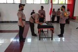 Kapolres Sangihe pimpin serah terima Kabag Ops