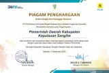 Pemkab Sangihe terima piagam penghargaan dari PLN