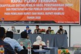 KPU Mamuju tetapkan DPS sebanyak 160.519 pemilih Pilkada 2020