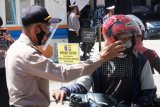 Polda Sulbar razia warga yang tidak patuhi protokol kesehatan