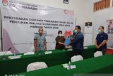 Hari kedua seluruh Bapaslon serahkan berkas perbaikan pada KPU