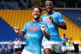 Aksi rekrutan baru Osimhen bantu Napoli lucuti Parma  dengan skor 2-0