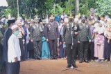 Dandim 0411 Lampung Tengah pimpin pemakaman anggota TNI yang gugur Pratu Dwi