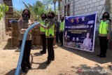 Satlantas Polres Kupang bantu 45.000 liter air bersih untuk warga