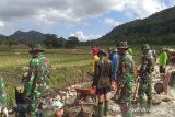 Satgas TMMD ke-109 laksanakan pembangunan fisik di tengah pandemi COVID-19