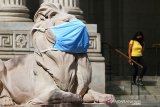 Kota New York denda orang yang menolak gunakan masker