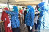 PKK Lutim bagikan 1.000 masker di Pasar Lambarese