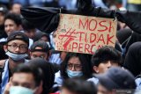 Sebanyak lima pendemo anarkis reaktif, dua positif gunakan ganja