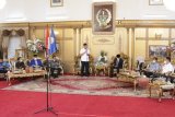 Kapolda Sulsel bahas situasi daerah terkait gelombang unjuk rasa UU Cipta Kerja