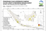 BNPB ingatkan pemda waspadai dampak hujan lebat