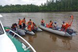 Satu penumpang perahu terbalik di perairan Mimika belum ditemukan