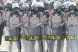 Polda Sulsel siagakan ribuan personel amankan unjuk rasa setahun Jokowi-Ma'ruf