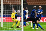 Dwigol Romelu Lukaku amankan hasil imbang 2-2 Inter saat lawan Gladbach