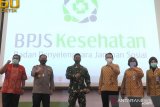 Kasad-Wakapolri temui Dirut BPJS terkait data penerima vaksin COVID-19