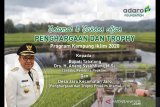 Adaro Foundation mengucapkan selamat kepada pemerintah Kabupaten Tabalong, jajaran pemerintah desa Jaro Kecamatan Jaro dan Adaro Indonesia atas pencapaian desa Jaro mendapatkan penghargaan dan trophy Proklim Utama (Program Kampung Iklim 2020). Antaranews Kalsel/HO-Humas Adaro Indonesia/Bay.