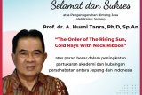 Guru Besar Unhas Makassar terima penghargaan bintang jasa dari Kaisar Jepang
