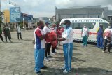 Dinkes Papua bagi ribuan masker cegah COVID-19