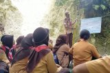 Kodim 1709/Yawa berikan pelatihan pramuka SWK baca peta kompas