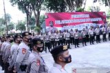 Polda Sumsel tingkatkan  kemampuan personel kendalikan unjuk rasa