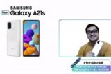 Samsung hadirkan Galaxy A21s warna baru, dengan memori luas