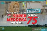 Puluhan ribu UMKM dan IKM manfaatkan diskon tambah daya listrik