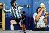 Andre Villas Boas minta FIFA istirahatkan Nomor 10 untuk hormati Maradona