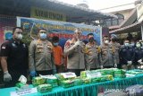 Polisi mengungkap jaringan baru narkotika Malaysia-Aceh-Medan-Palembang