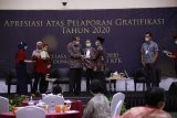 KPK beri penghargaan kepada tiga orang penolak gratifikasi