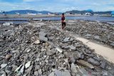 Bekas tsunami di Desa Tompe Donggala