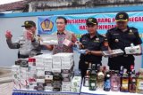 Bea Cukai Madiun sita 6 juta batang rokok ilegal selama 2020